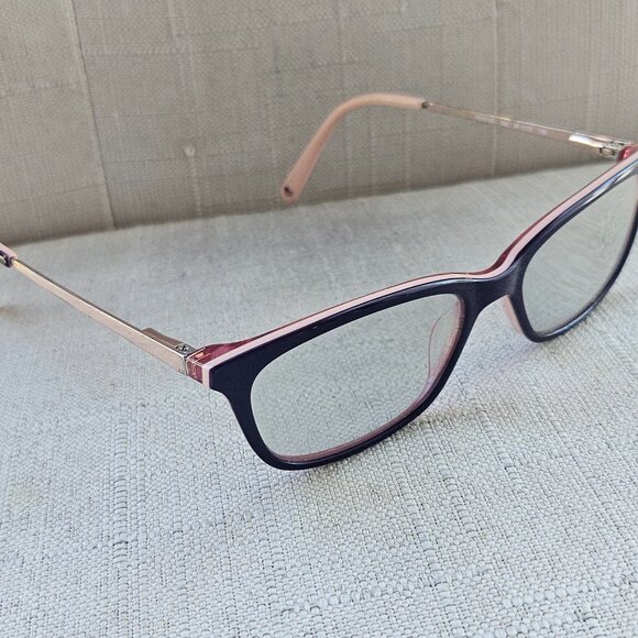 Nine West Women Eyeglasses Frame Black/Gold Tone NW5157 Glasses Eye Wear - Picture 3 of 12